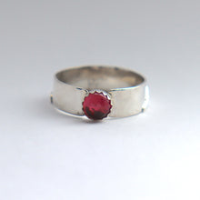 Load image into Gallery viewer, Pink Tourmaline Mountain Ring (size 8)