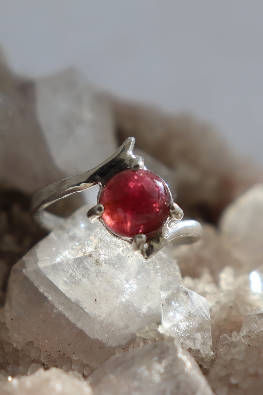 Pink Tourmaline Ring