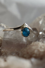 Load image into Gallery viewer, Blue Apatite Ring (size 8)