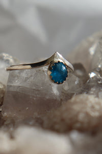 Blue Apatite Ring (size 8)