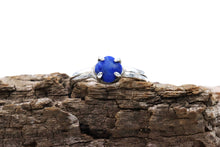 Load image into Gallery viewer, sodalite double band ring